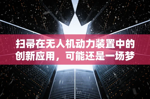 扫帚在无人机动力装置中的创新应用，可能还是一场梦吗？