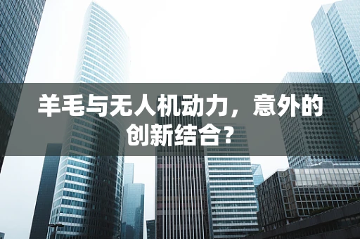 羊毛与无人机动力，意外的创新结合？