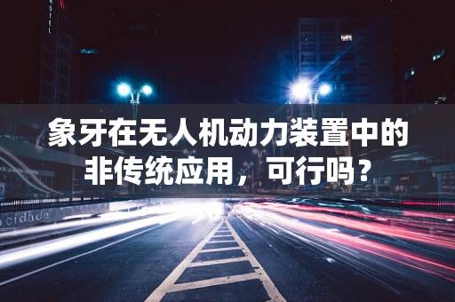 象牙在无人机动力装置中的非传统应用，可行吗？