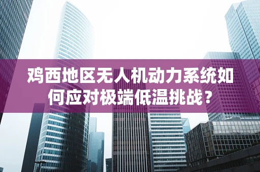 鸡西地区无人机动力系统如何应对极端低温挑战？