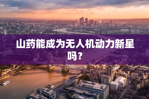 山药能成为无人机动力新星吗？
