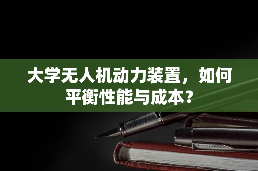 大学无人机动力装置，如何平衡性能与成本？