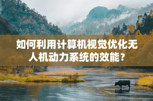 如何利用计算机视觉优化无人机动力系统的效能？