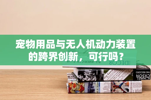 宠物用品与无人机动力装置的跨界创新，可行吗？