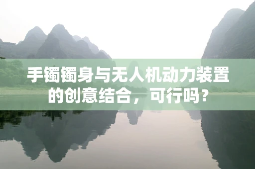 手镯镯身与无人机动力装置的创意结合，可行吗？