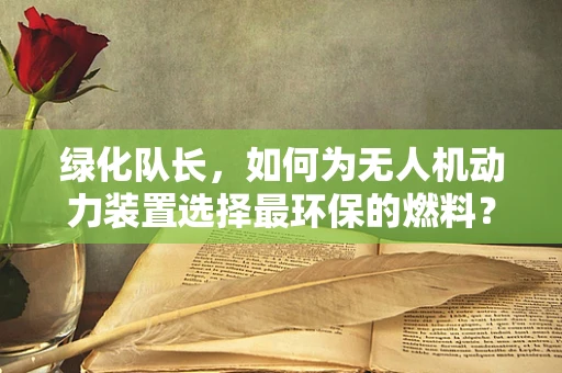 绿化队长，如何为无人机动力装置选择最环保的燃料？