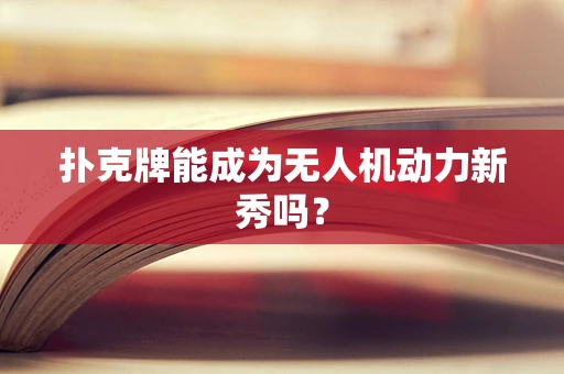扑克牌能成为无人机动力新秀吗？