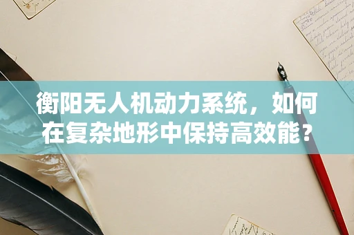 衡阳无人机动力系统，如何在复杂地形中保持高效能？