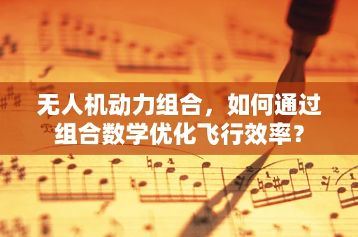 无人机动力组合，如何通过组合数学优化飞行效率？