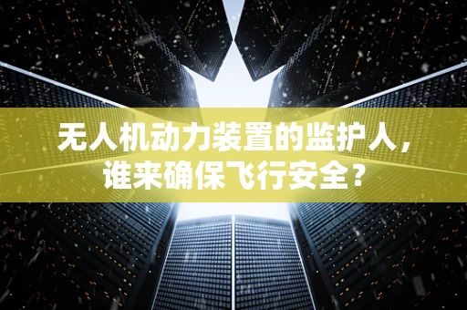 无人机动力装置的监护人，谁来确保飞行安全？