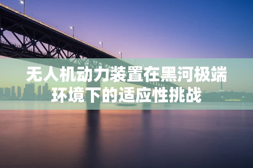无人机动力装置在黑河极端环境下的适应性挑战