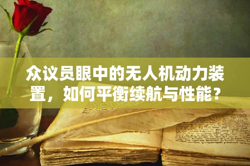 众议员眼中的无人机动力装置，如何平衡续航与性能？