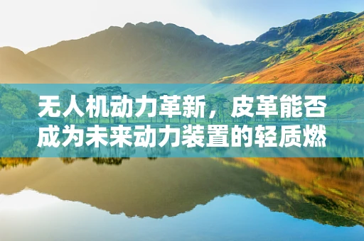 无人机动力革新，皮革能否成为未来动力装置的轻质燃料？