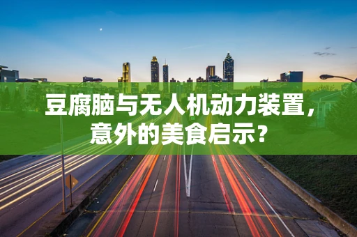 豆腐脑与无人机动力装置，意外的美食启示？