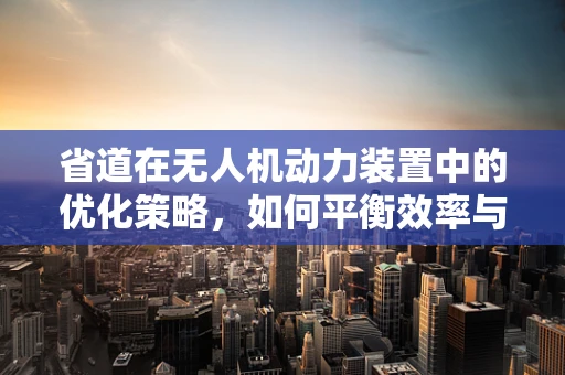 省道在无人机动力装置中的优化策略，如何平衡效率与成本？