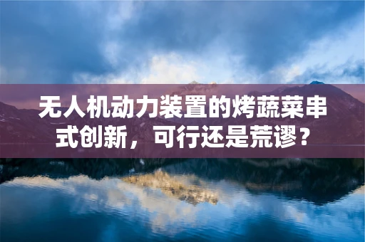 无人机动力装置的烤蔬菜串式创新，可行还是荒谬？