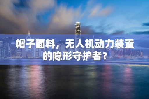 帽子面料，无人机动力装置的隐形守护者？