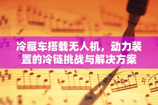 冷藏车搭载无人机，动力装置的冷链挑战与解决方案