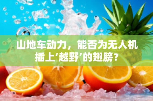 山地车动力，能否为无人机插上‘越野’的翅膀？