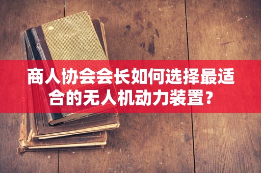 商人协会会长如何选择最适合的无人机动力装置？