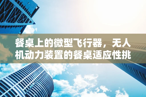 餐桌上的微型飞行器，无人机动力装置的餐桌适应性挑战