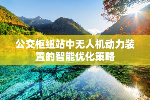 公交枢纽站中无人机动力装置的智能优化策略