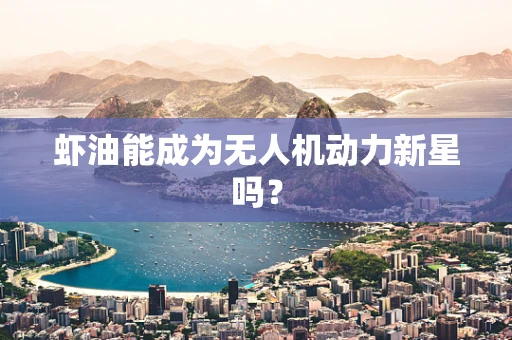 虾油能成为无人机动力新星吗？