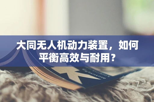 大同无人机动力装置，如何平衡高效与耐用？