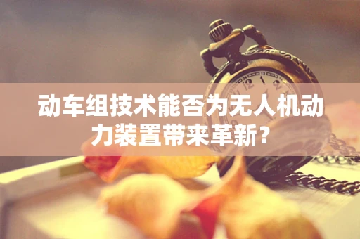 动车组技术能否为无人机动力装置带来革新？