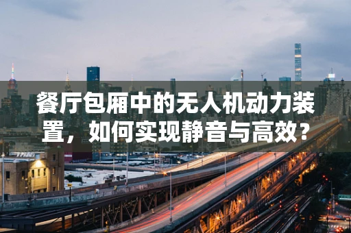 餐厅包厢中的无人机动力装置，如何实现静音与高效？