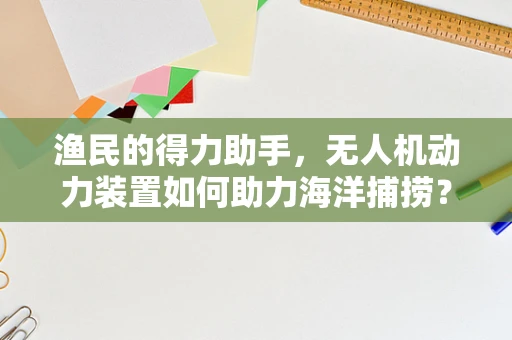 渔民的得力助手，无人机动力装置如何助力海洋捕捞？