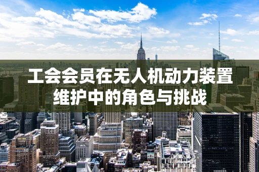 工会会员在无人机动力装置维护中的角色与挑战