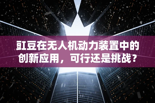 豇豆在无人机动力装置中的创新应用，可行还是挑战？