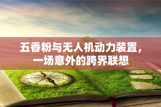 五香粉与无人机动力装置，一场意外的跨界联想