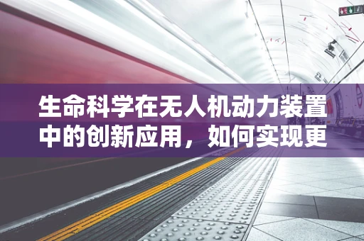 生命科学在无人机动力装置中的创新应用，如何实现更高效的能源转换？