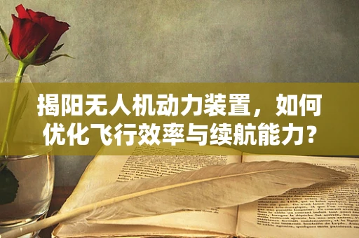 揭阳无人机动力装置，如何优化飞行效率与续航能力？