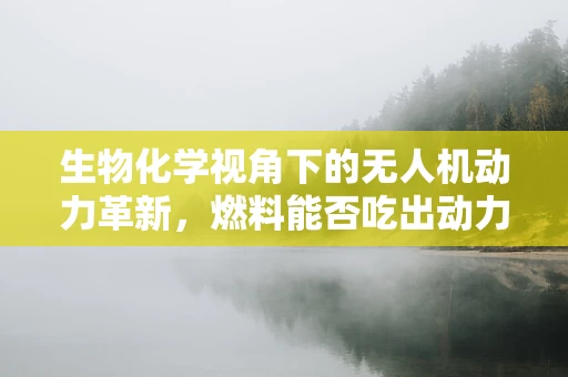 生物化学视角下的无人机动力革新，燃料能否吃出动力？