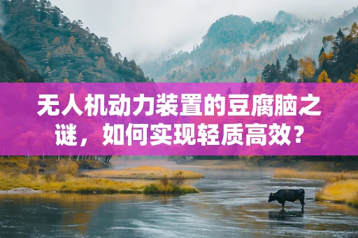 无人机动力装置的豆腐脑之谜，如何实现轻质高效？