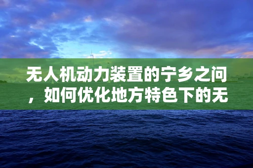 无人机动力装置的宁乡之问，如何优化地方特色下的无人机续航能力？
