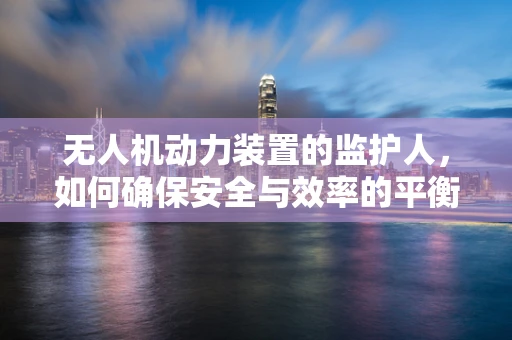 无人机动力装置的监护人，如何确保安全与效率的平衡？