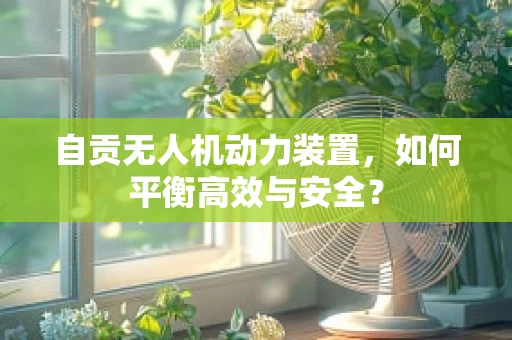 自贡无人机动力装置，如何平衡高效与安全？