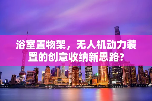 浴室置物架，无人机动力装置的创意收纳新思路？