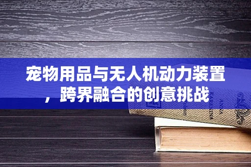 宠物用品与无人机动力装置，跨界融合的创意挑战