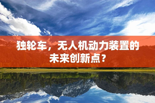 独轮车，无人机动力装置的未来创新点？