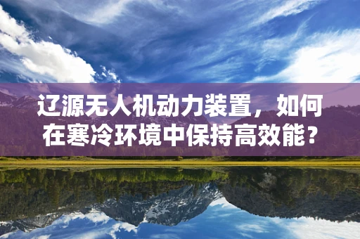 辽源无人机动力装置，如何在寒冷环境中保持高效能？