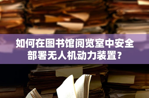 如何在图书馆阅览室中安全部署无人机动力装置？