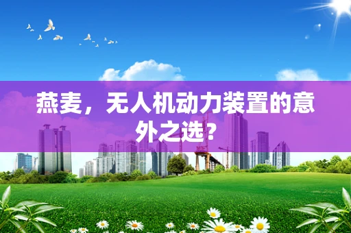 燕麦，无人机动力装置的意外之选？