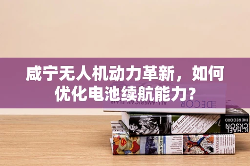 咸宁无人机动力革新，如何优化电池续航能力？