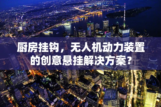 厨房挂钩，无人机动力装置的创意悬挂解决方案？