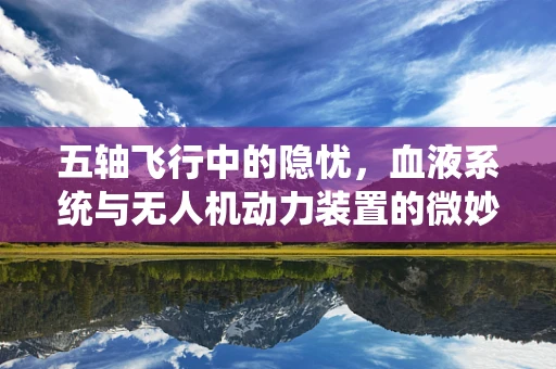 五轴飞行中的隐忧，血液系统与无人机动力装置的微妙联系